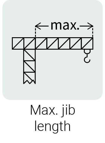 Max Main Boom Length