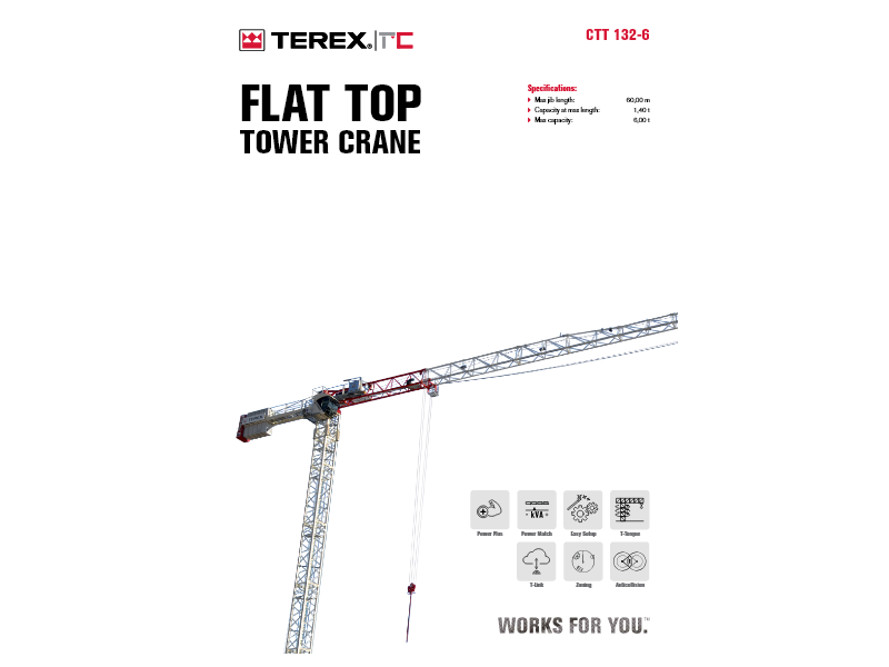 CTT 132-6 metric datasheet (en, it, de, fr, es, pt, ru)
