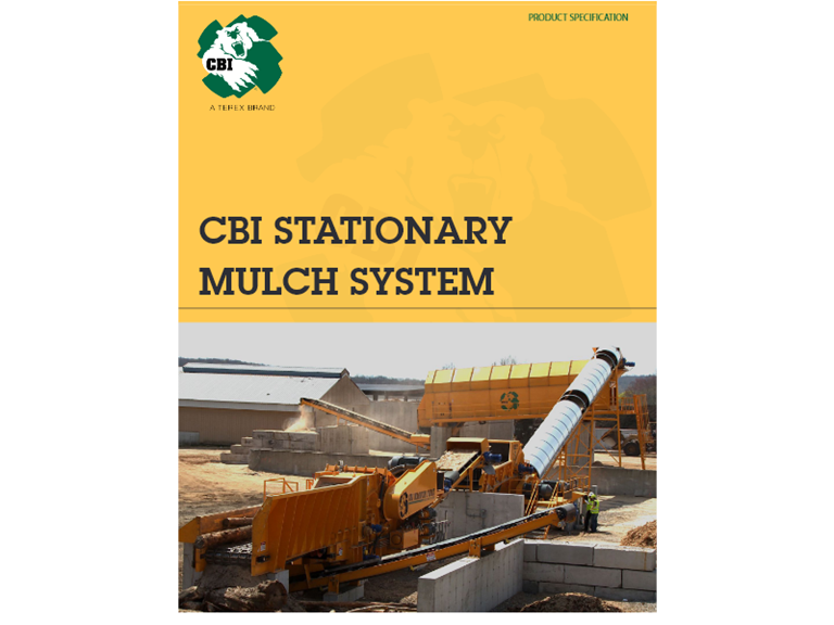 CBI Stationary Mulch System_Brochure