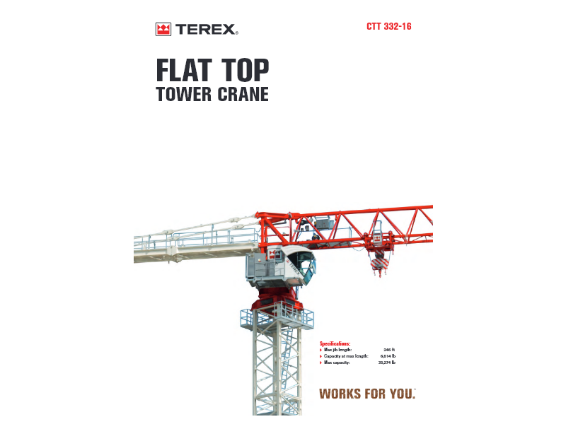 CTT 332-16 imperial datasheet (en, fr, de, it, es, pt, ru)