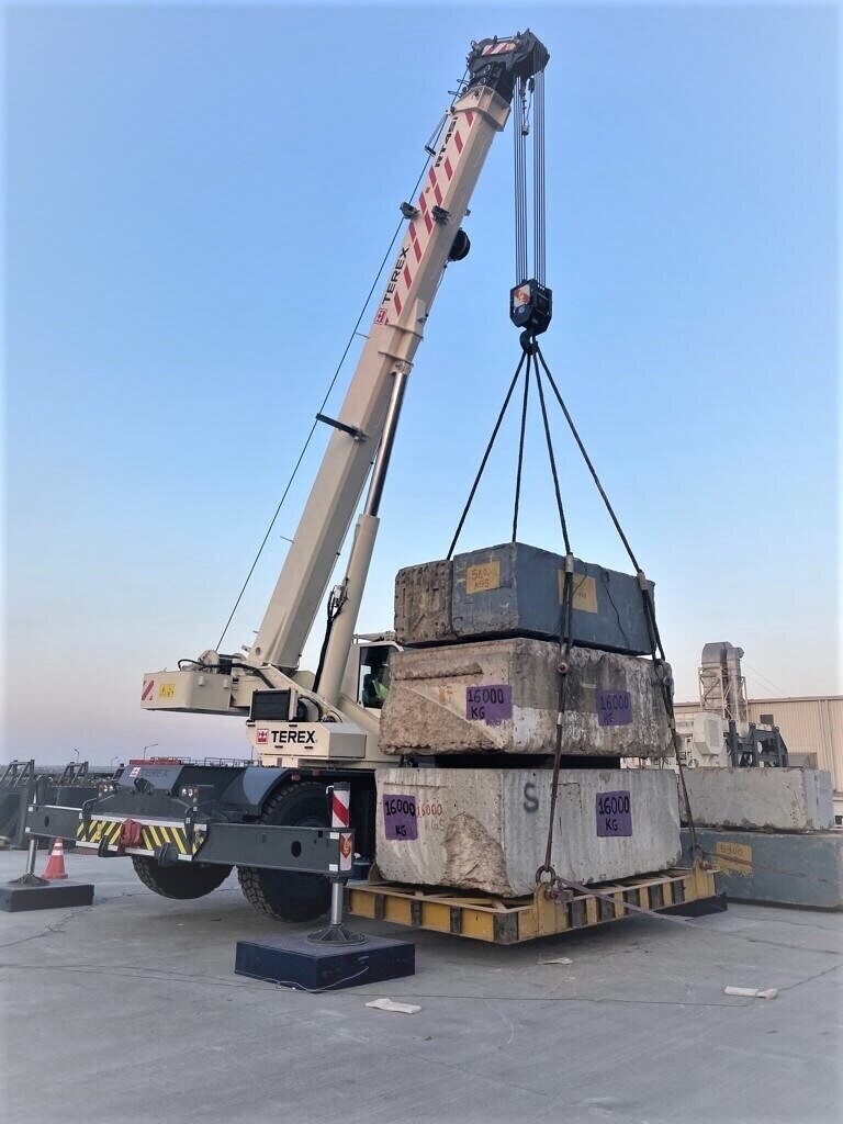 Load Testing for Terex Rough Terrain