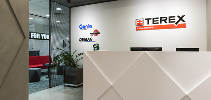 Terex Cranes office location in Sao Paulo, Brazil