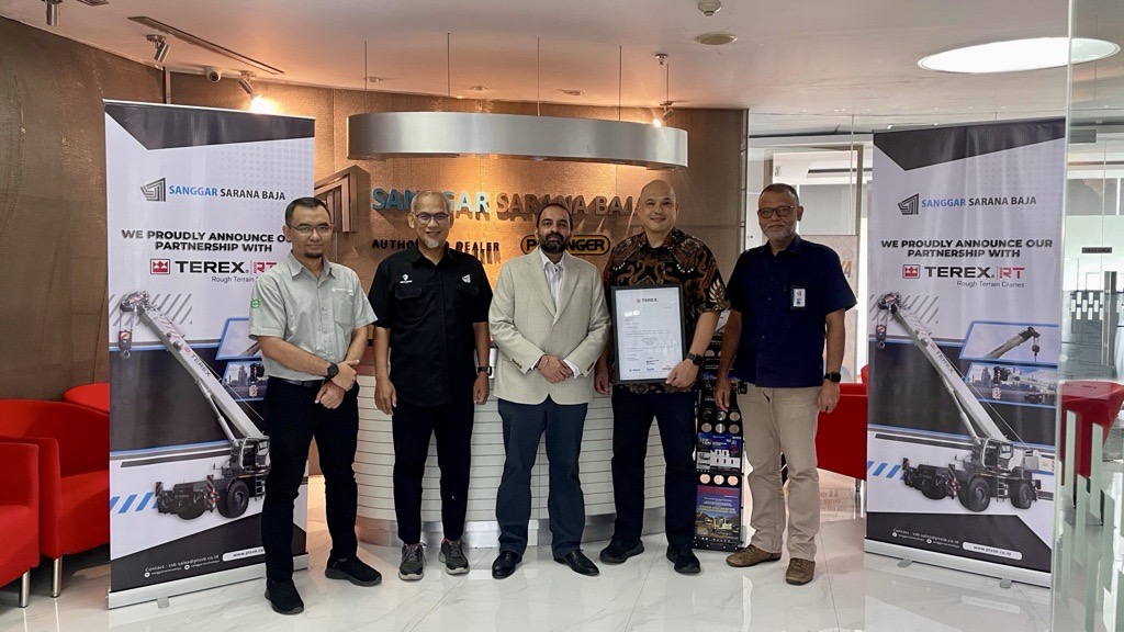 Sanggar Sarana Baja announced as Rough Terrain Cranes Dealer