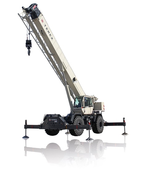 Terex RT 555 rough terrain crane