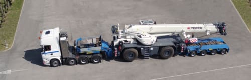 Transport of RT 90 + RT 100US