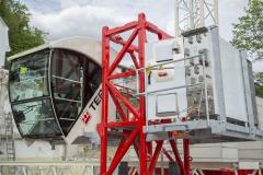 Cab of Terex CTT 162-8