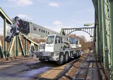 Terex T 780 on the road