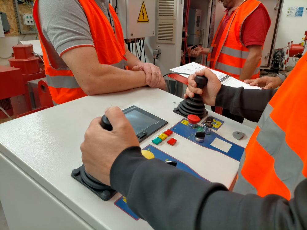 training TEREX cranes