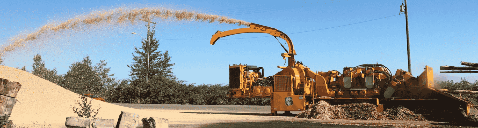 7544 Flail Debarker and Chipper Product Image