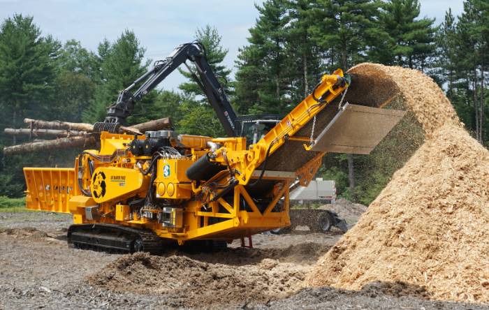 CBI 6400CT Horizontal Grinder- Logging
