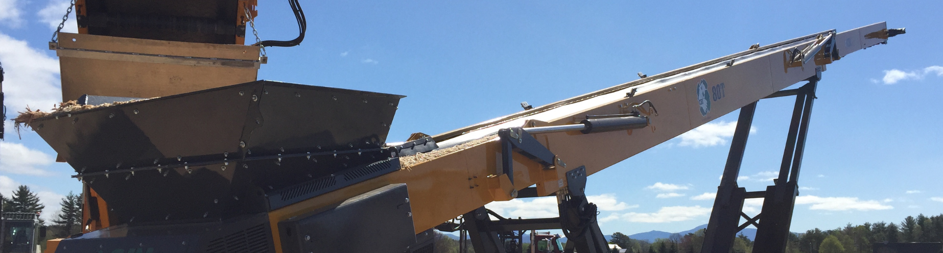 CBI 80ft Stacking Conveyor