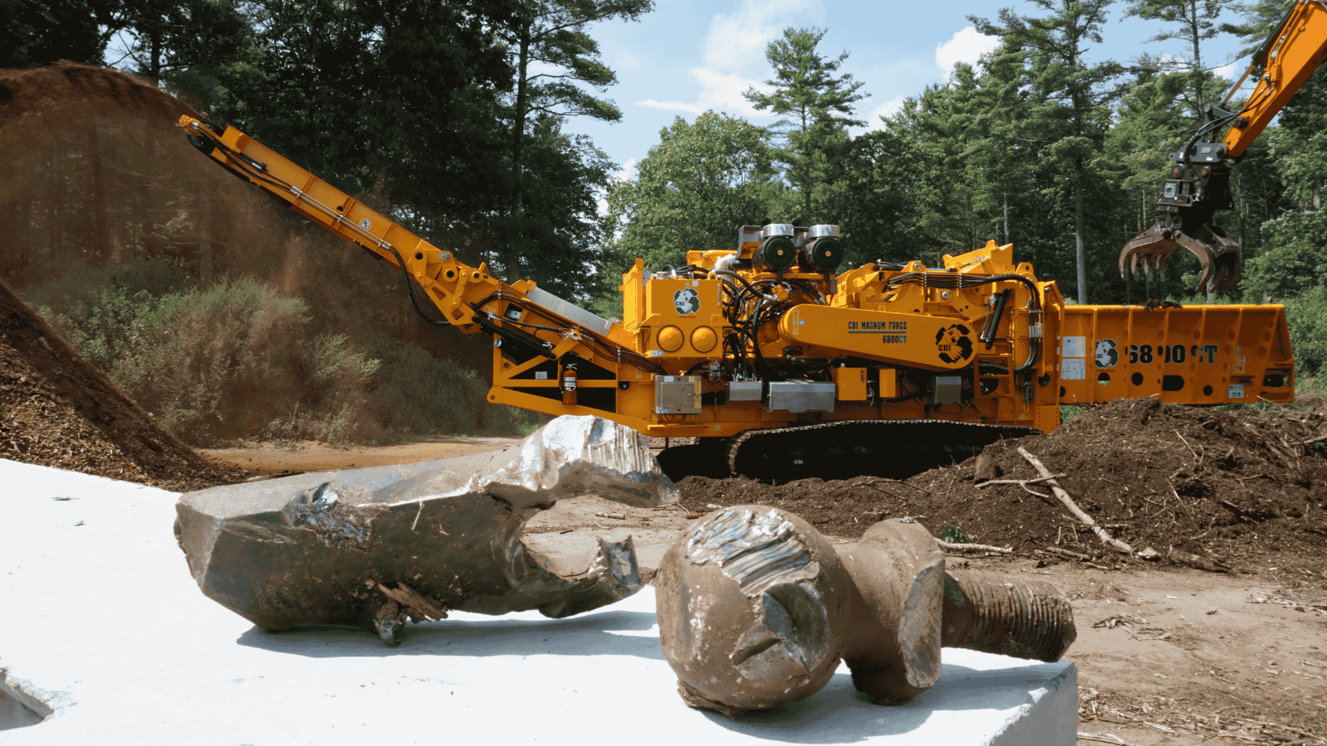 6800CT Horizontal Grinder- Compost