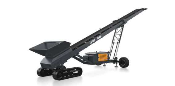 TC60R Tracked Radial Conveyor