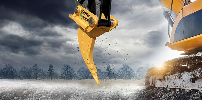 CBI's excavator ripper tooth for frost and hard-packed surfaces