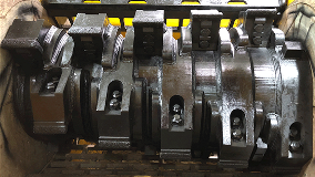 6400 Grinder Solid Steel Rotor