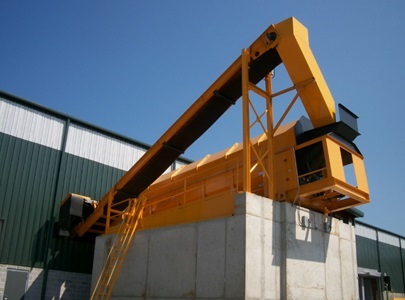 C&D trommel screen
