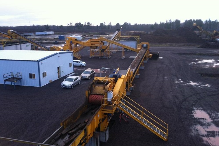 railroad tie grinding
