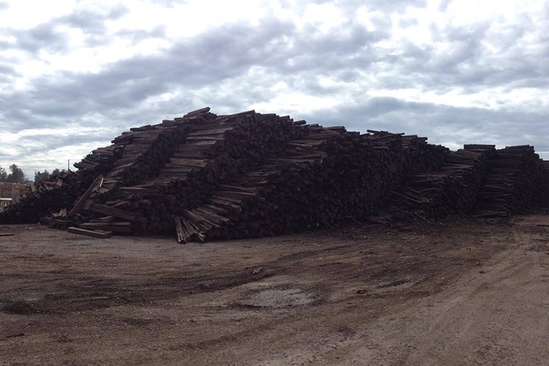 railroad ties