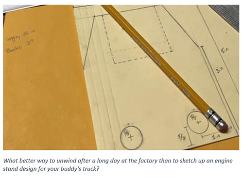 Sketch for a Mega Truck