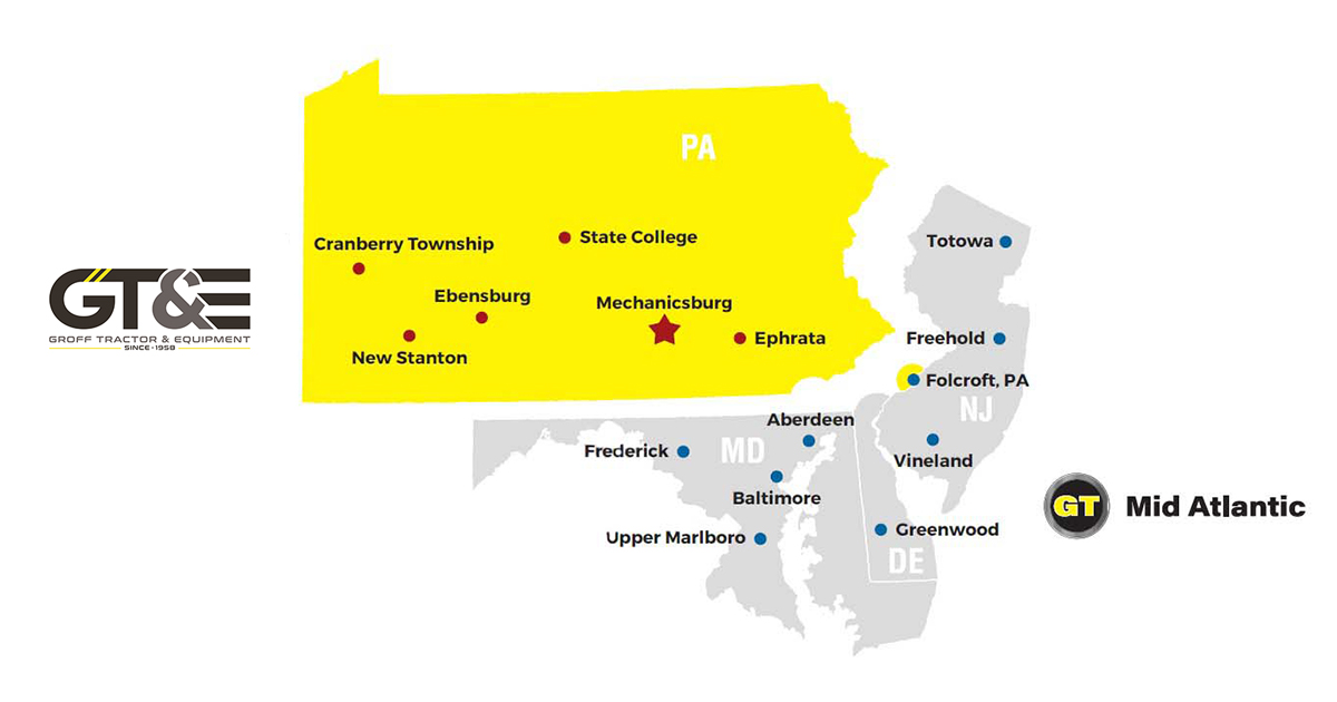 CBI and Ecotec territory update for GT Mid Atlantic and Groff Tractor
