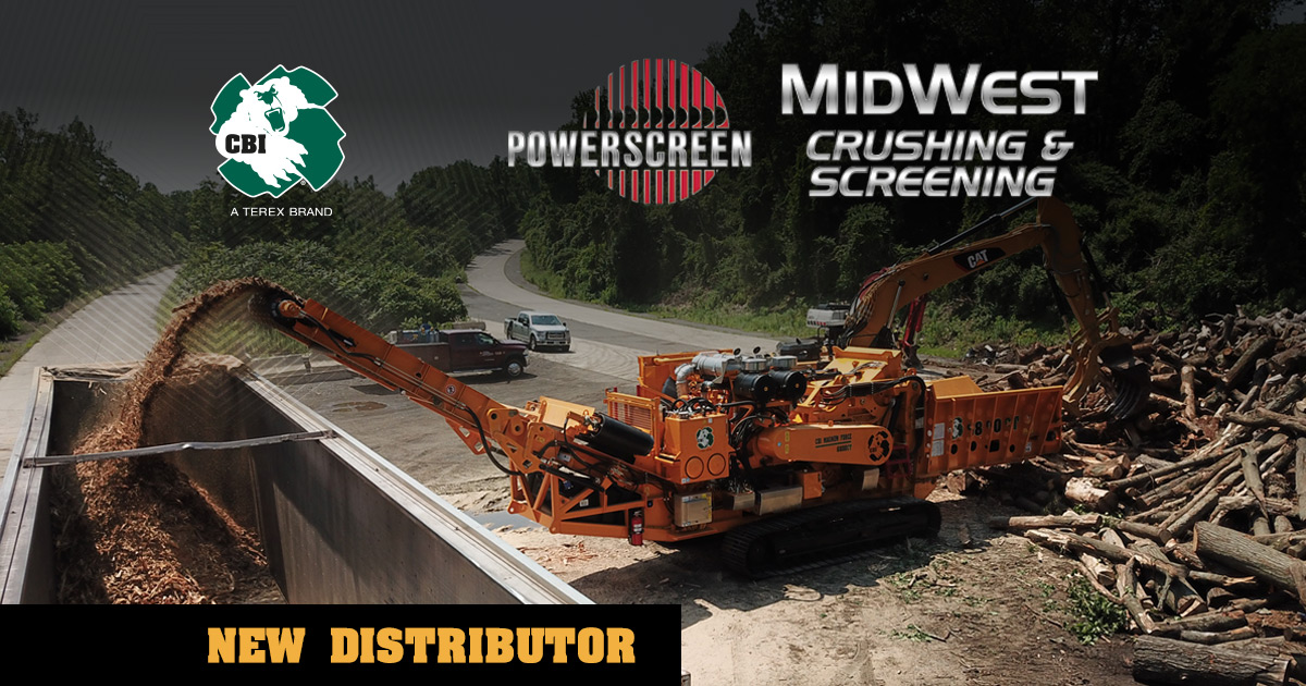 CBI names Midwest Crushing and Screening as Wisconsin dealer