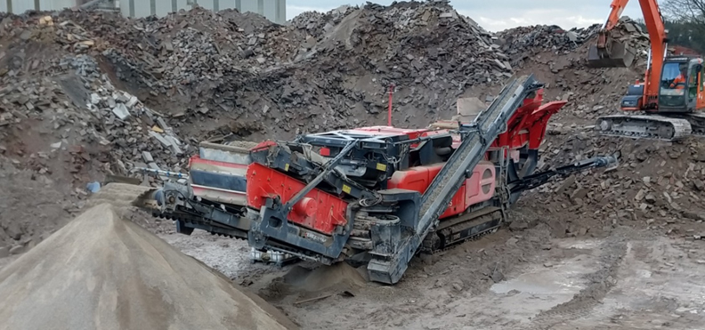 Jobreport Finlay I-120RS Impact Crusher