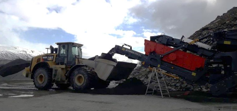 Jobreport Finlay I-120RS Impact Crusher