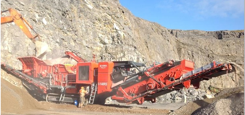 Jobreport Finlay I-140RS Impact Crusher