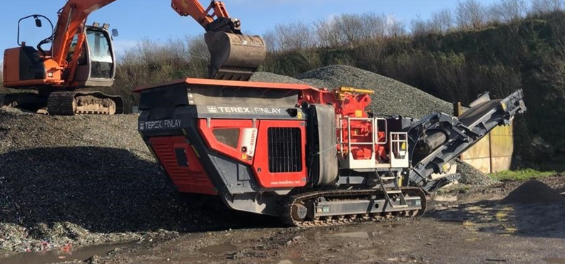 Jobreport Finlay IC-100 Impact Crusher