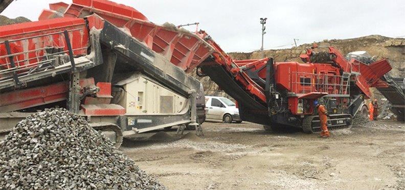 Jobreport Finlay C-1554 Cone Crusher
