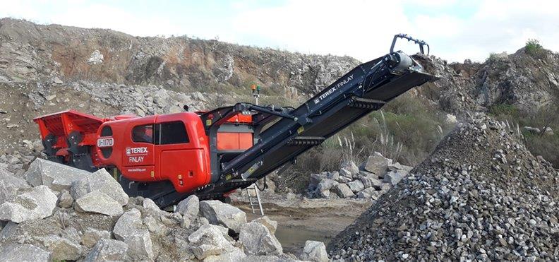 Jobreport Finlay J-1170 Jaw Crusher