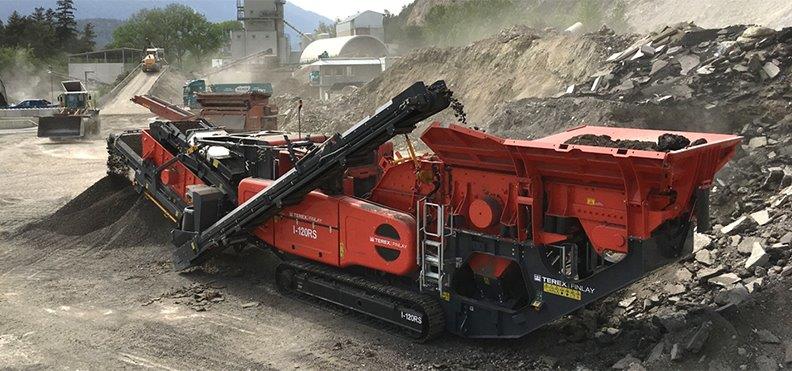 Jobreport Finlay I-120RS Impact Crusher