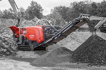 Terex Finlay J-1160 jaw crusher