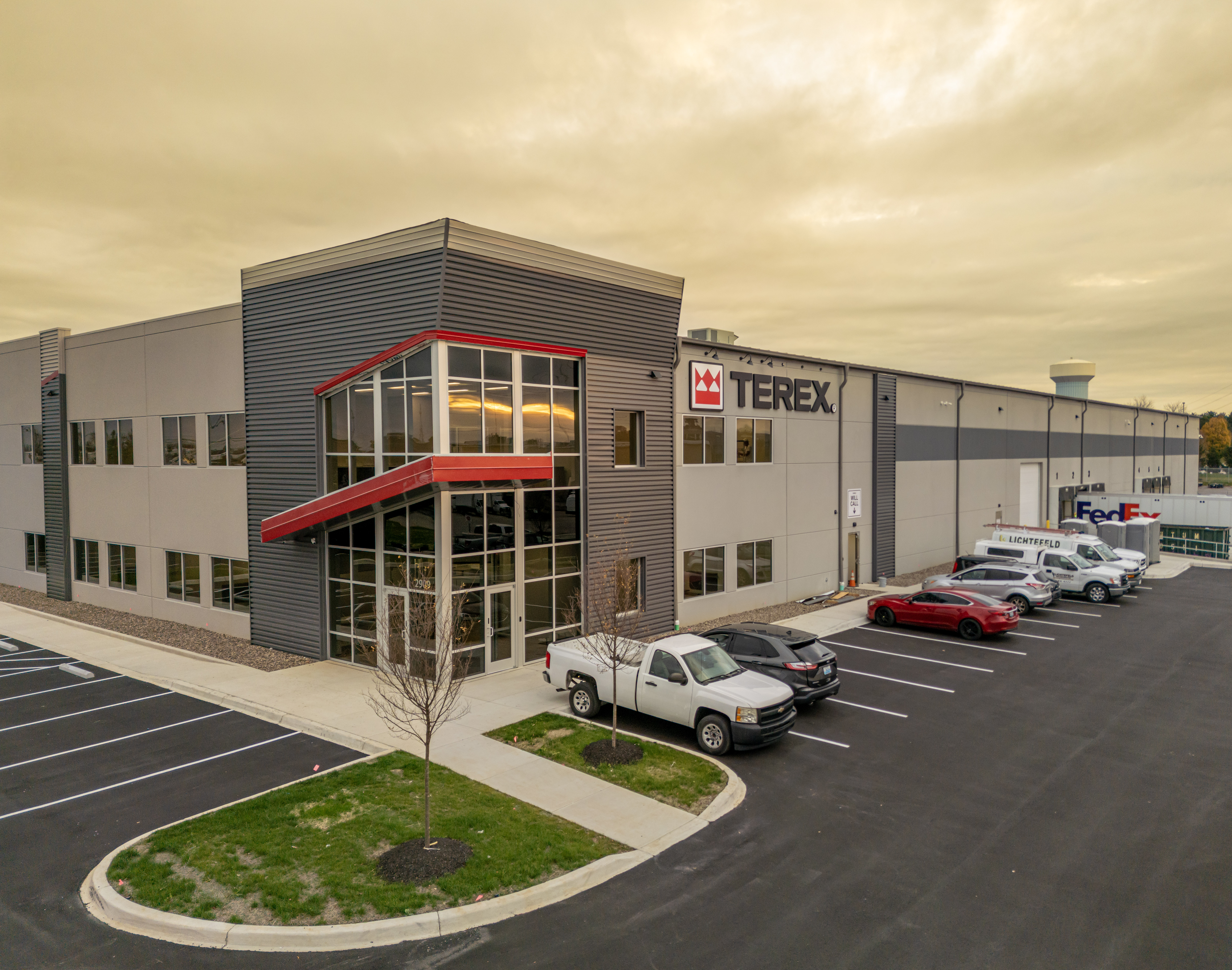 Terex Louisville Parts Facility - Exterior