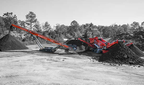 Terex Finlay 883+TS Heavy Duty Screen TC80-Conveyor