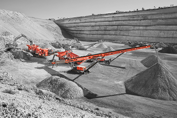 Terex Finlay TC-100 conveyor