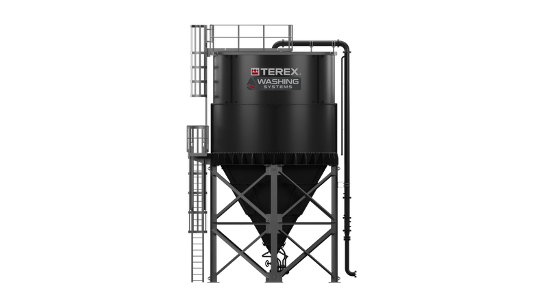 Aqua Cone Thickener Tank Landscape View