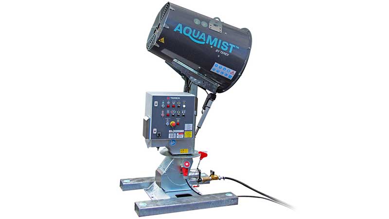 Ecotec's Aquamist Dust Cannon Is A Perfect Dust Suppression System