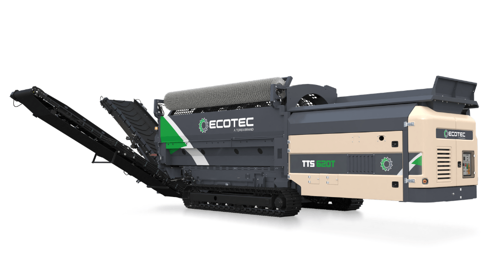 Ecotec TTS 620T Tracked Trommel Screen