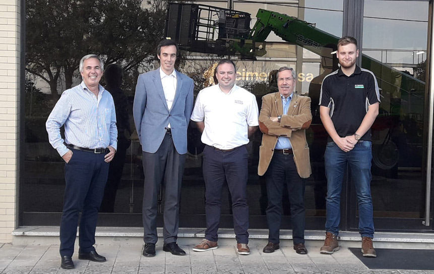 Terex Meet with New Distributor in Portugal