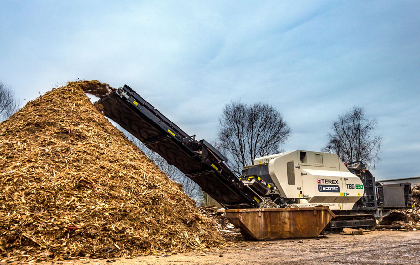 TBG630 Shredding Wood