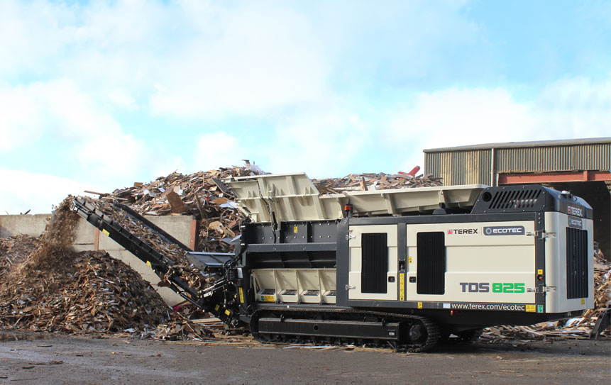 TDS825 Shredding Scrap