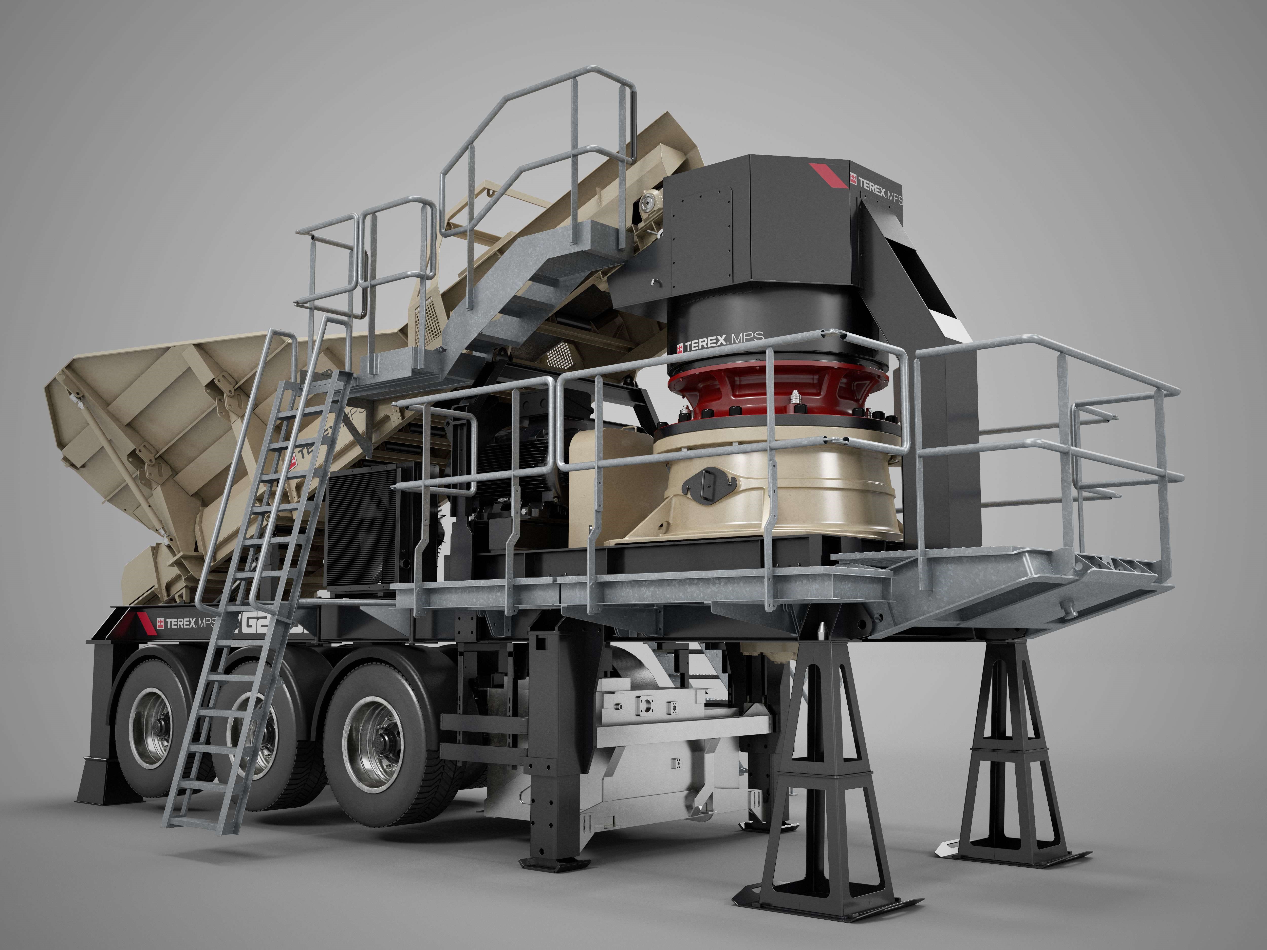 WG220E Portable Cone Crusher