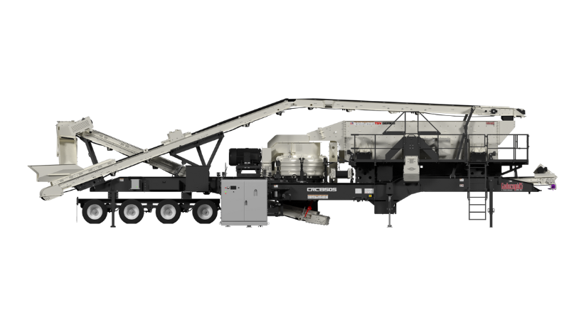 Cedarapids CRC1350S Portable Cone Crusher and Screen 5