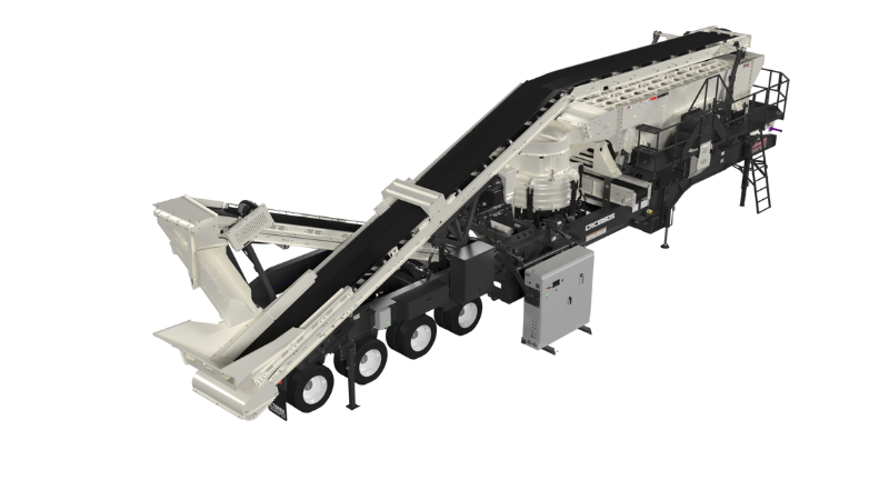 Cedarapids CRC1350S Portable Cone Crusher and Screen