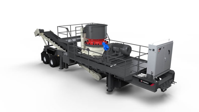 Side view of CRC320 cone plant