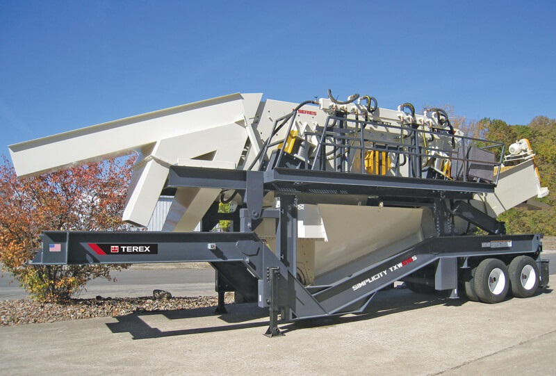 Cedarapids TXW516S Portable Wash Plant