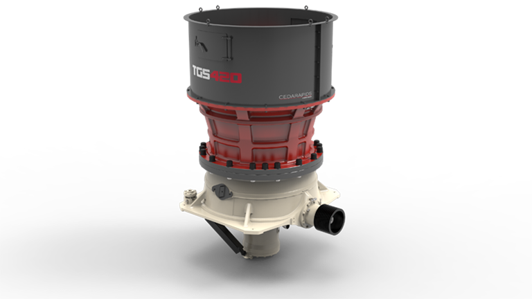 TGS420 Static Cone Crusher Cedarapids
