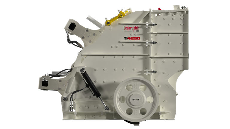 Horizontal Shaft Impactor Left Side View
