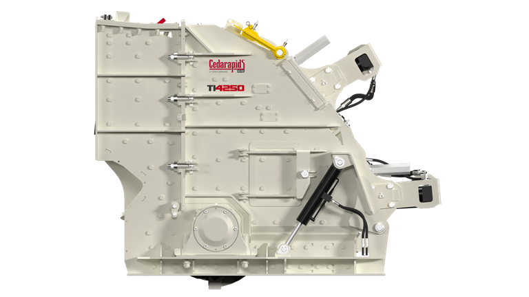 Horizontal Shaft Impactor TI4250 Right Side View